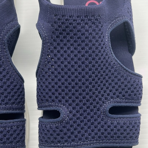 Ryka Micha Sandals Womens 11M Blue Stretch Knit Sport Open Breathable Comfort - Picture 16 of 17